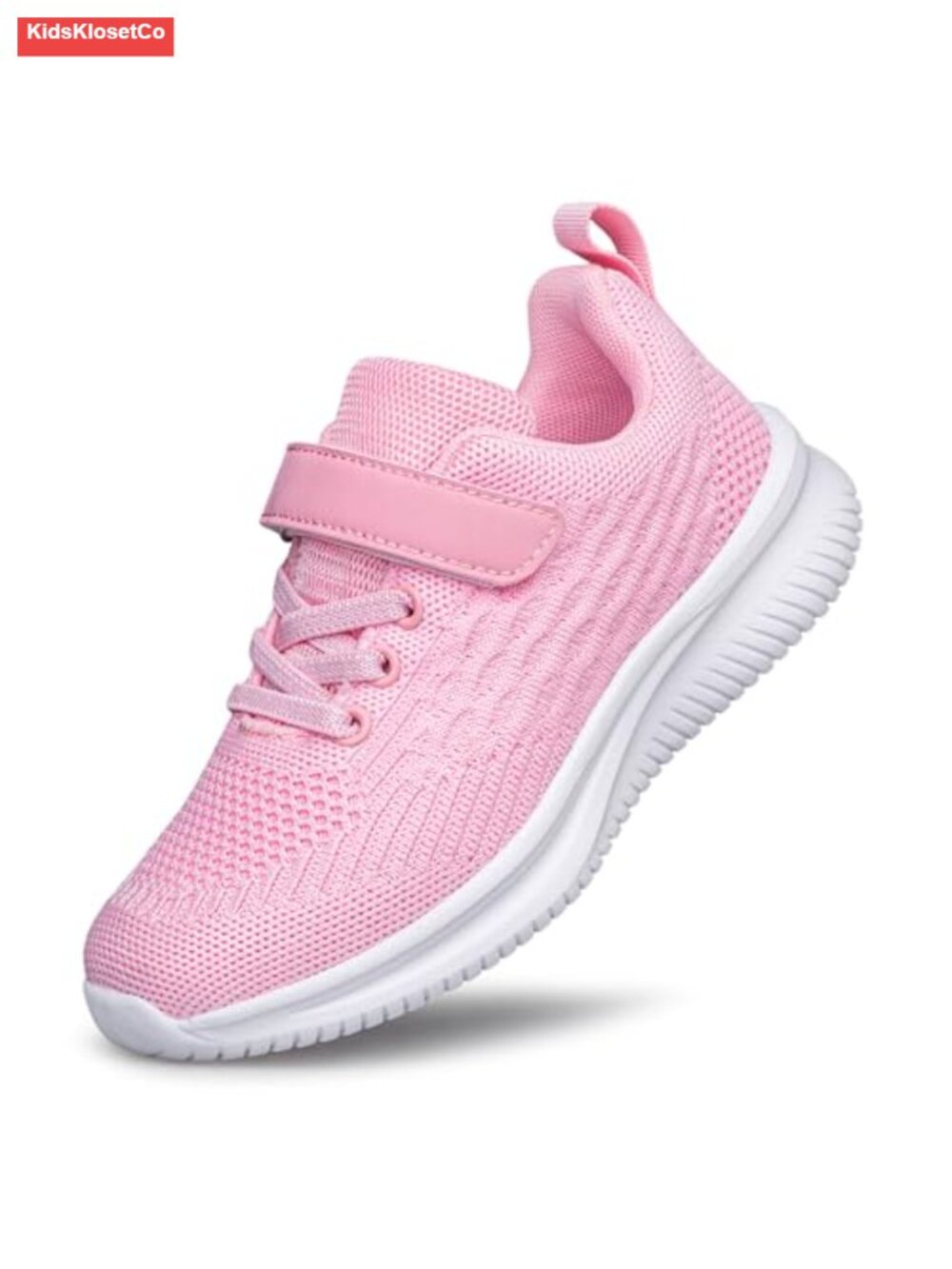 Kids Hook & Loop Sneakers Non-Slip EVA Lightweight Athletic Shoes Toddler